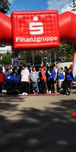 Start und Ziel beim 7. Brückenlauf in Wetter (Ruhr).