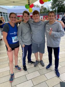 Staffelteam der Klasse 8a