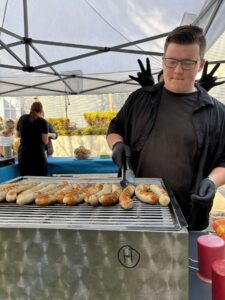 Bratwurstgrillen auf dem Umweltmarkt 2025