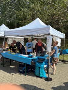 Stand des Fördervereins auf dem Umweltmarkt 2025