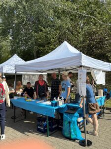 Stand des Fördervereins auf dem Umweltmarkt 2025
